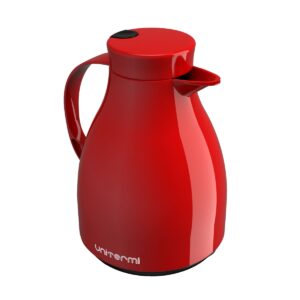 Garrafa Térmica Bule com Gatilho Paris 500 ml Vermelho